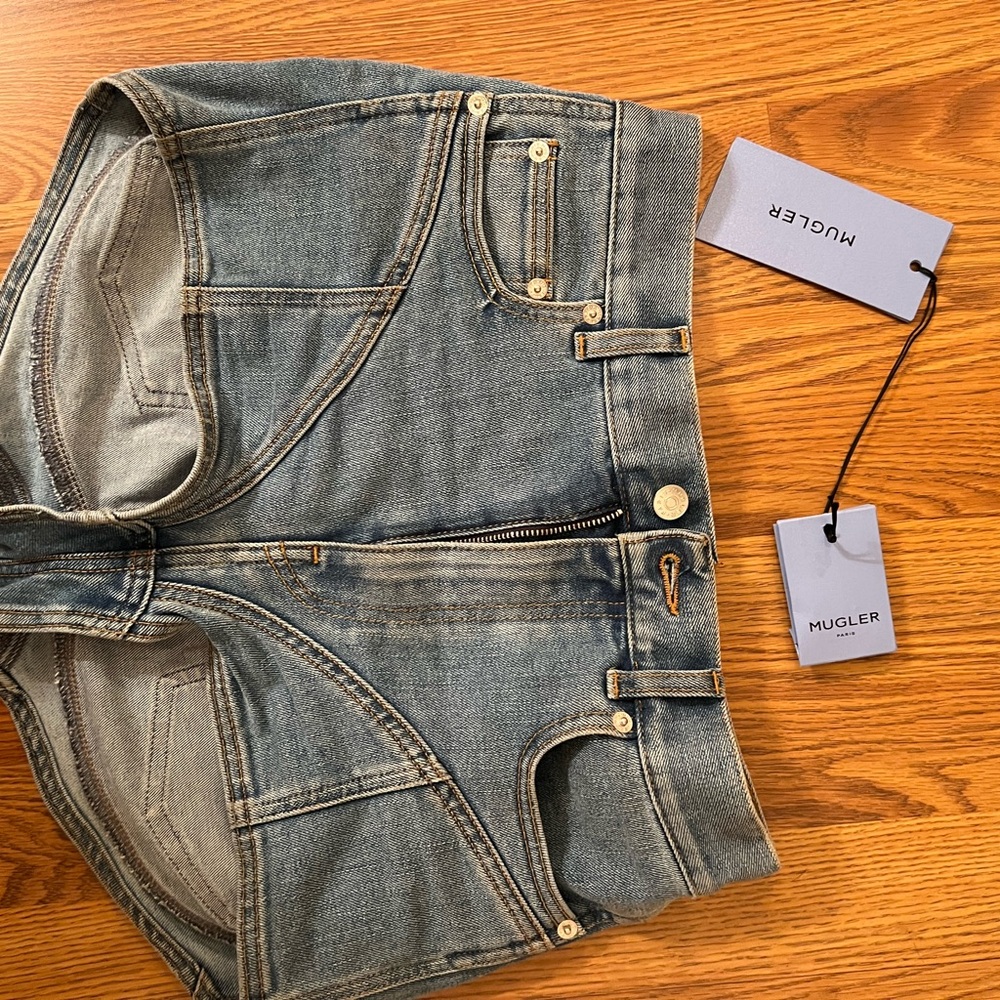 Authentic Mugler shorts